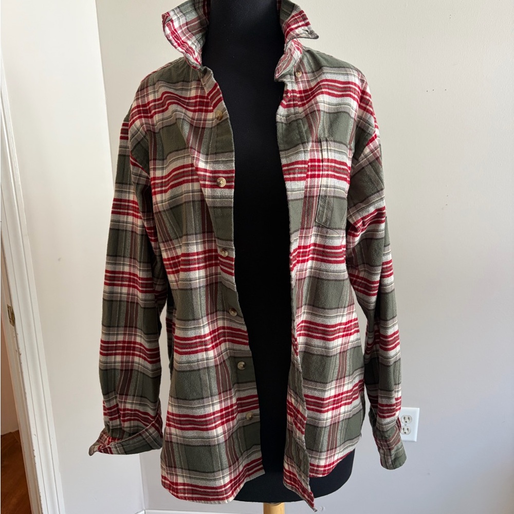 RedHead Plaid Shirt in Red and Green